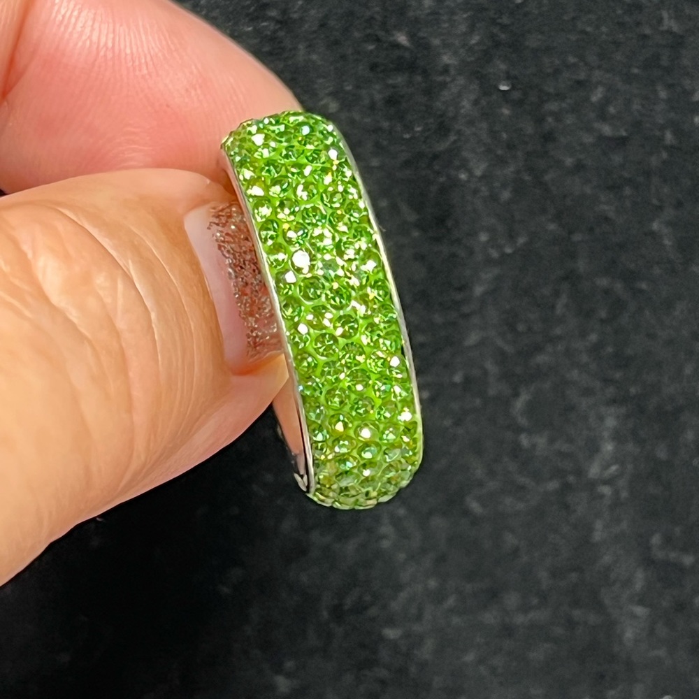 NEW UNISEX wedding style CZ ZIRCON-rhinestone glitter band
